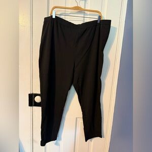 Woman Within Classic Black leggings petite 30/32 (3x)